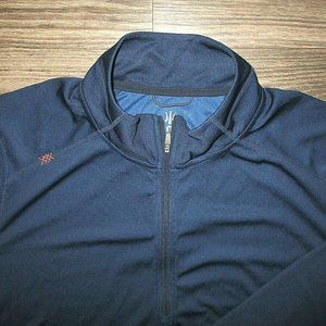 Rhone Men's Blue Performance 1/4 Zip Polartec Work